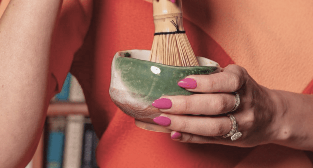How to Make the Perfect Matcha Latte at Home (Step-by-Step) bamboo whisk for matcha