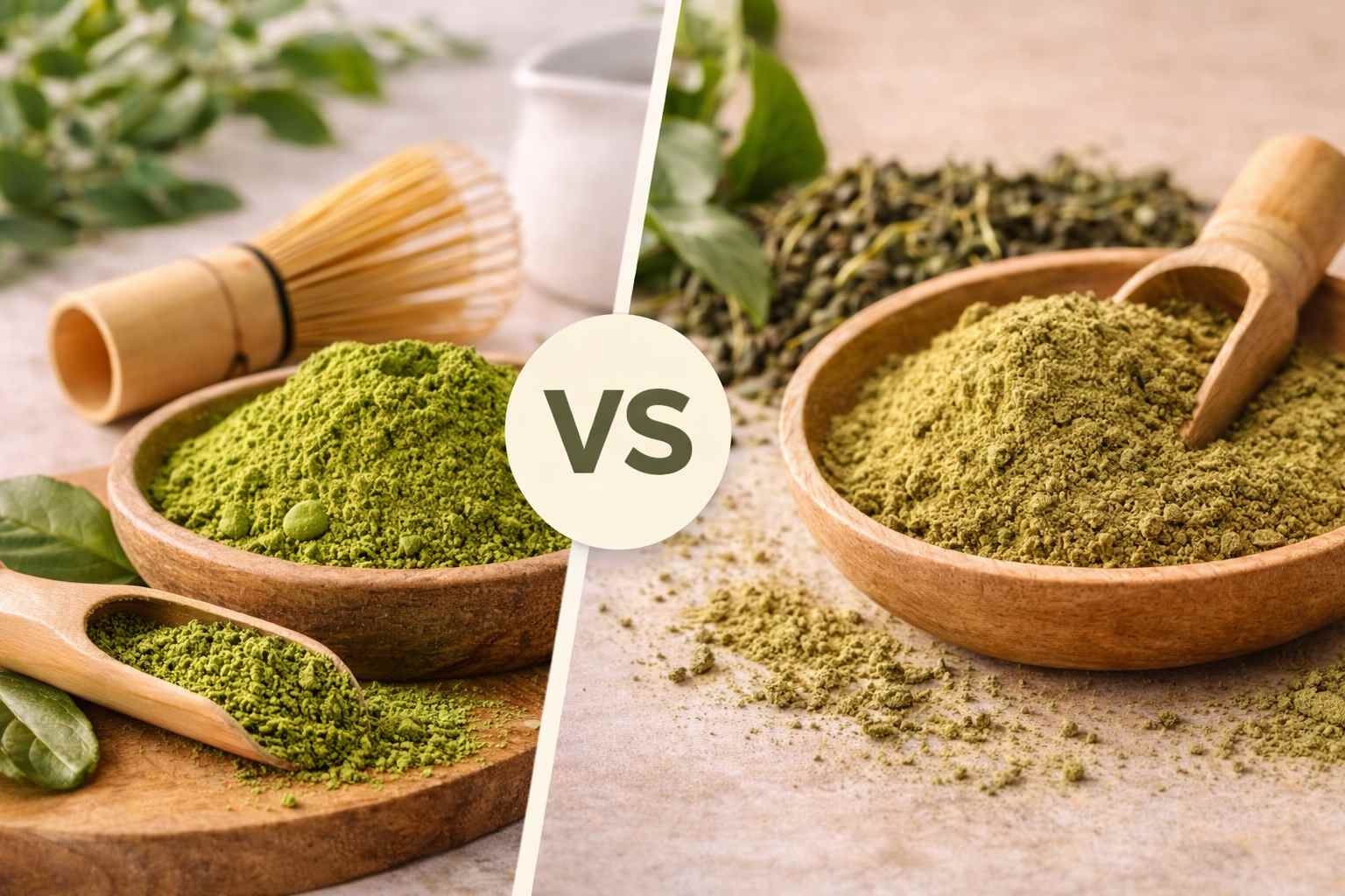 matcha vs green tea